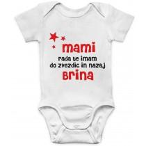 Otroški body do zvezdic