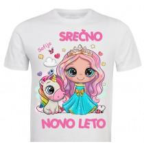 otroška majica novo leto