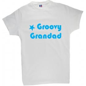 Majica z napisom za dedka - Groovy grandad