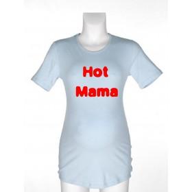Majica za nosečnice z napisom - Hot mama