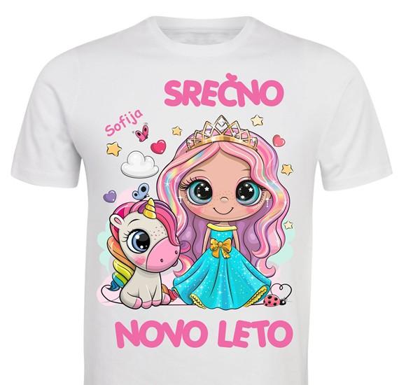 otroška majica novo leto