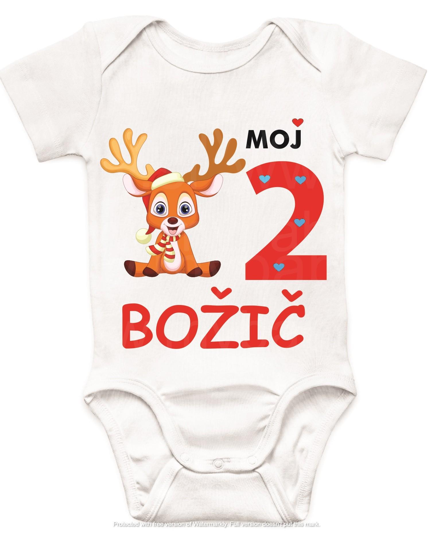 Otroški body - moj prvi, drugi, tretji..božič