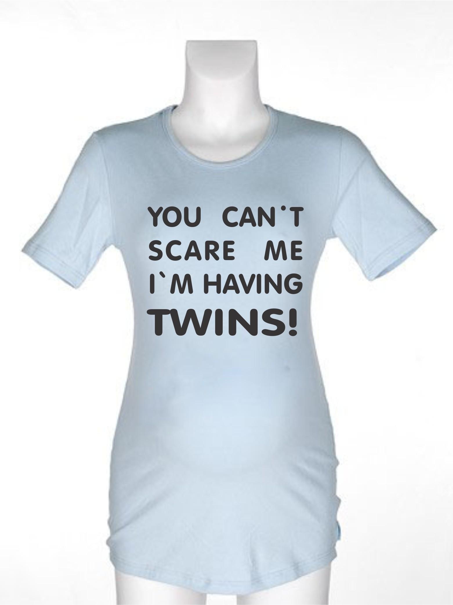 Majica za nosečnice z dvojčki