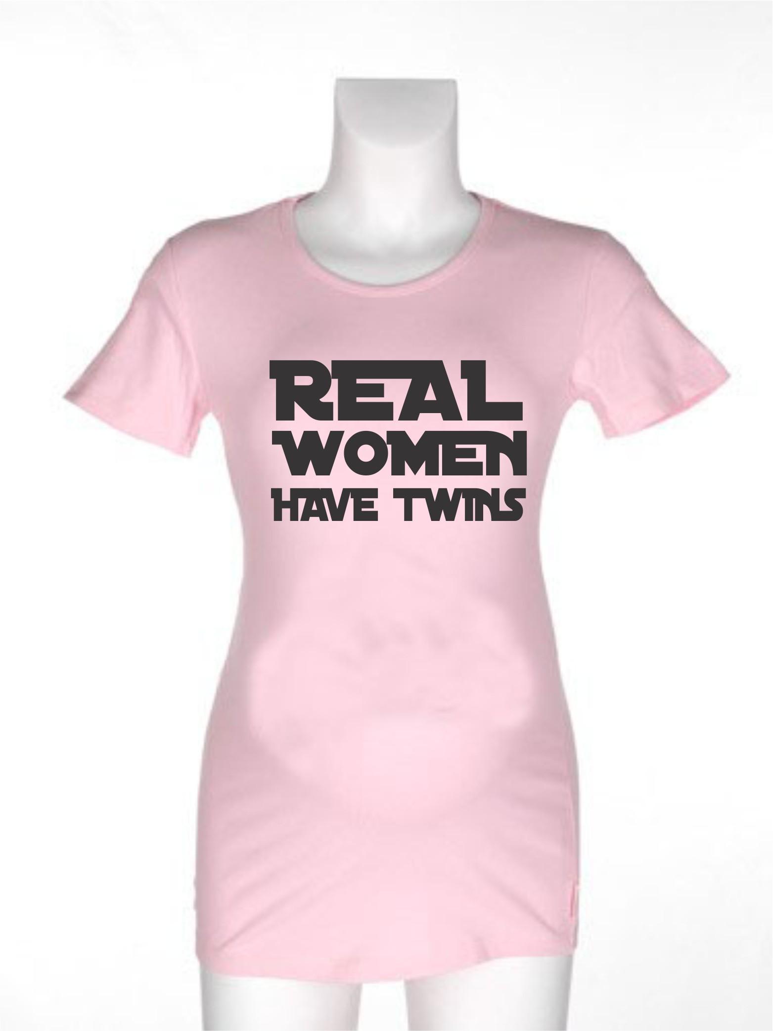 Majica za nosečnice z napisom - real women