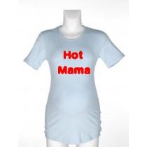 Majica za nosečnice z napisom - Hot mama