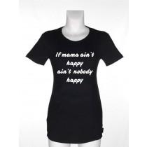 Majica za nosečnice z napisi - Happy mama