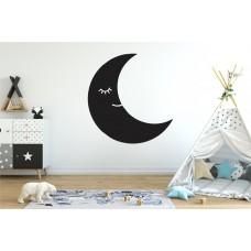 Chalkboard sticker - moon