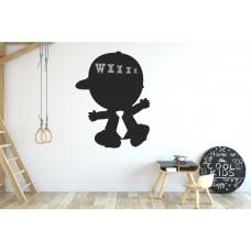 Chalkboard sticker - boy