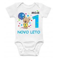 Otroški bodi - PRVO DRUGO NOVO LETO BALON