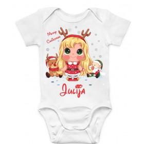 Otroški bodi božič punčka