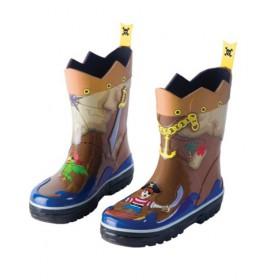 Kids Rain Boots Pirate