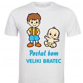 Otroška majica - postal bom veliki bratec 2
