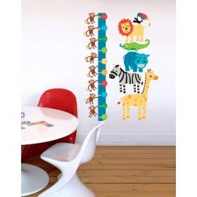 Wall sticker - size chart