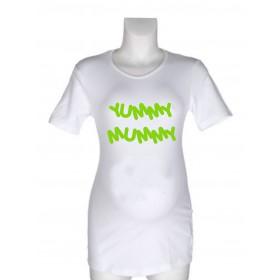 Nosečniška majica z napisom – Yummy Mummy
