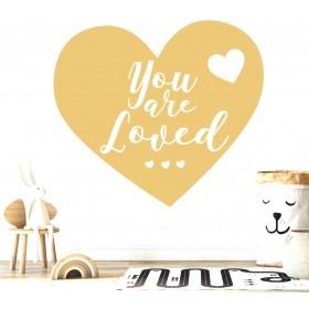 Wall sticker - you are loved