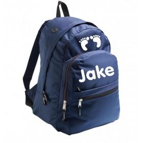 Backpack for school - dark blue