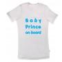 Nosečniška majica – Baby Prince on board