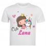 otroška majica z imenom