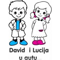 Avto naljepnica brat i sestra 2