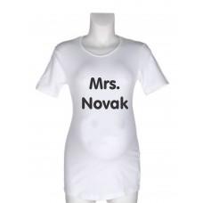 Personalizirana majica za nosečnice z napisom