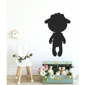 Piši briši nalepka za kredo - ovčka