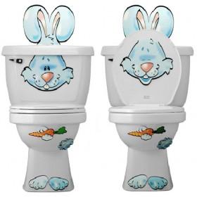 Otroške nalepke za wc školjko