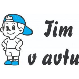 Nalepka za avto - junior simpatikus 